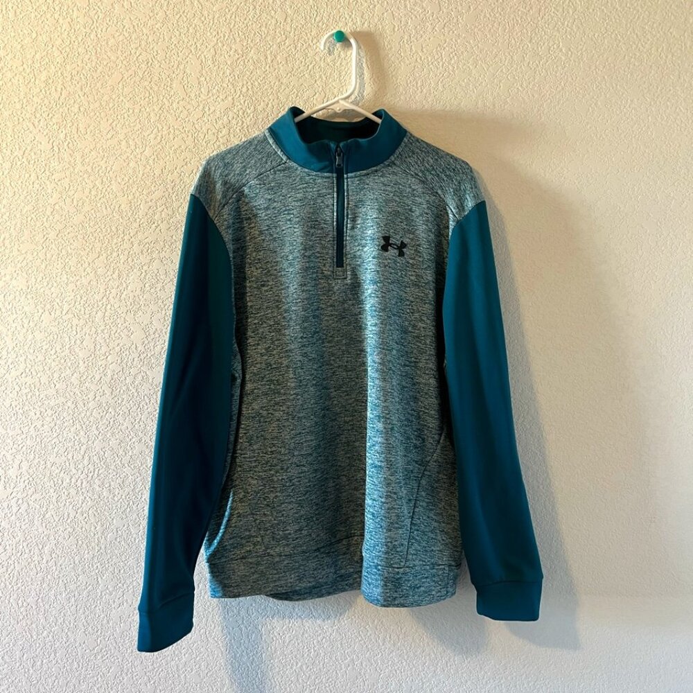 Under Armour Fleece Armour Twist ¼ Zip Pullover (Lg)